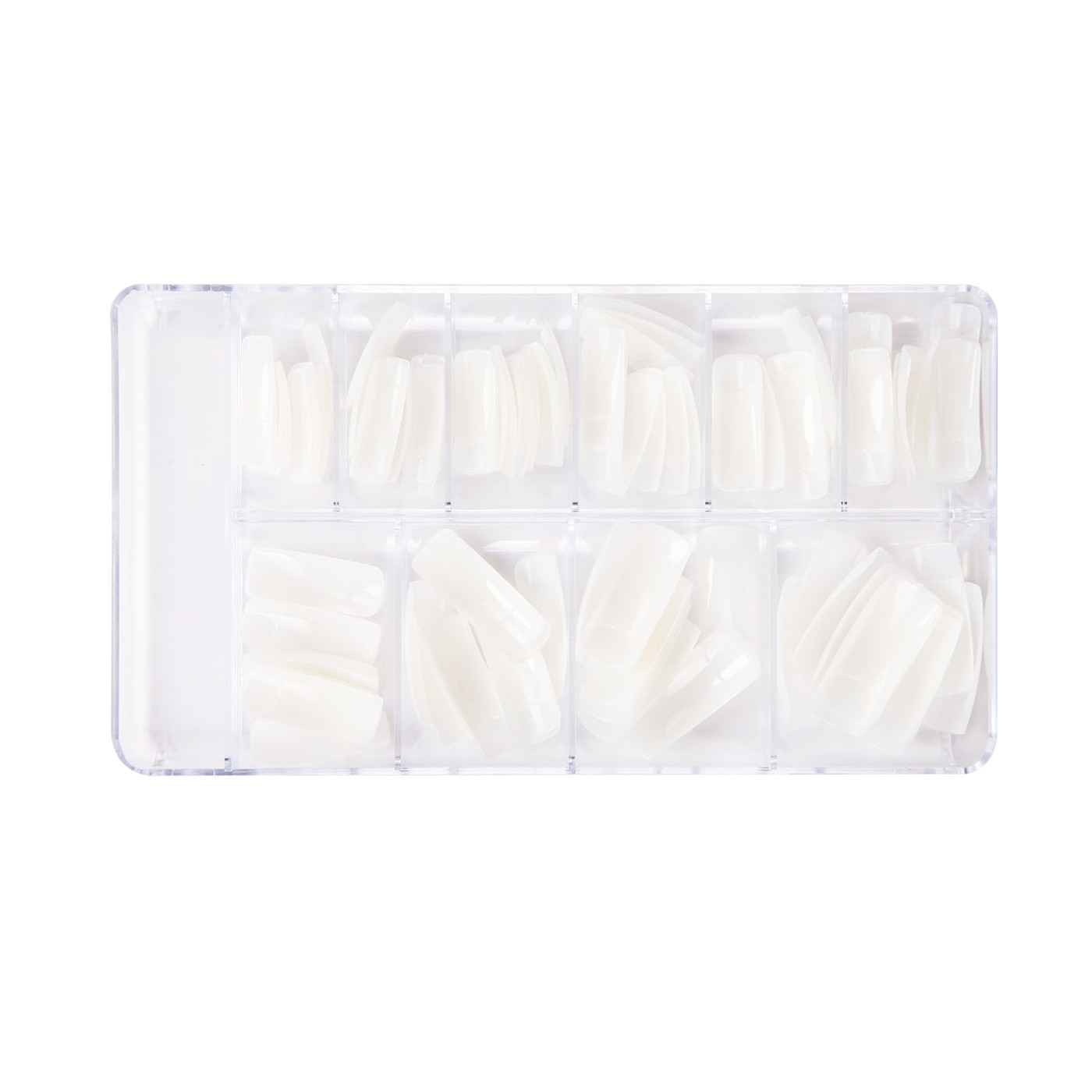 Tipsy naturalne 120 szt. z długą kieszonką NEONAIL