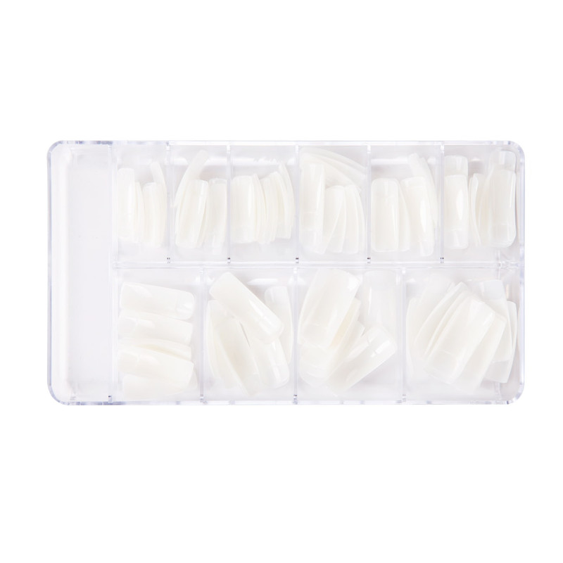 Tipsy naturalne 120 szt. z długą kieszonką NEONAIL