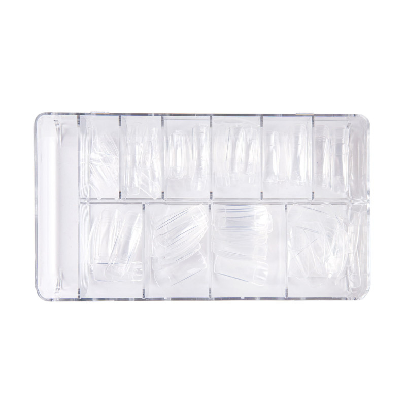 Tipsy przezroczyste 120 szt. z długą kieszonką NEONAIL