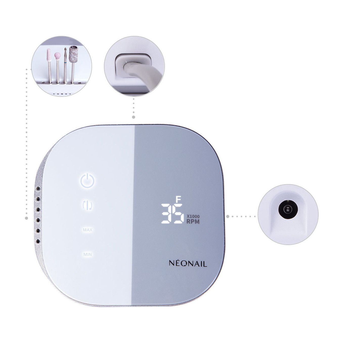 Frezarka do paznokci - Nail Drill ONE TOUCH