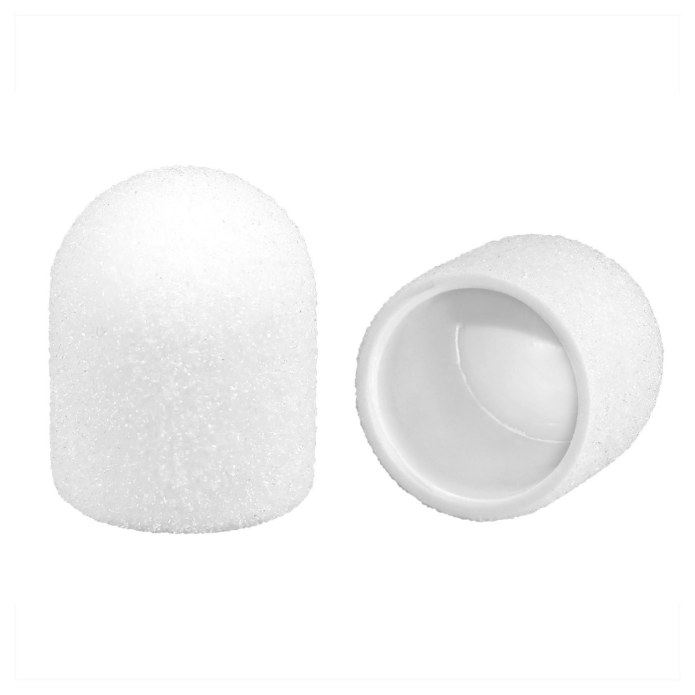 Kapturek zaokrąglony ABS White 13mm 150