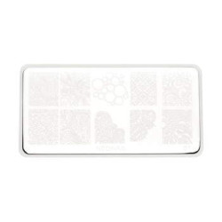 Blaszka do stempli Stamping plate 01