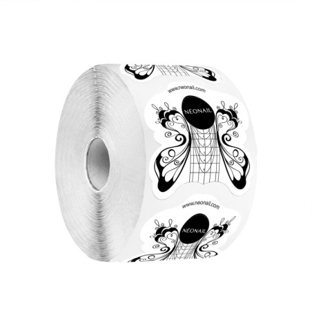 Szablon do przedłużania paznokci MOTYL 500 szt.