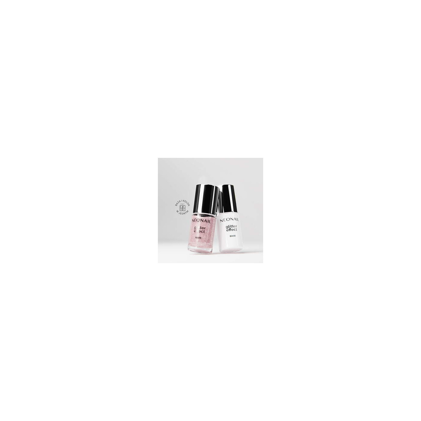 Baza Hybrydowa Glitter Effect Base Rose Twinkle 7,2 ml Baza Hybrydowa Glitter Effect Base Rose Twinkle 7,2 ml