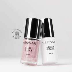 Baza Hybrydowa Glitter Effect Base Rose Twinkle 7,2 ml Baza Hybrydowa Glitter Effect Base Rose Twinkle 7,2 ml