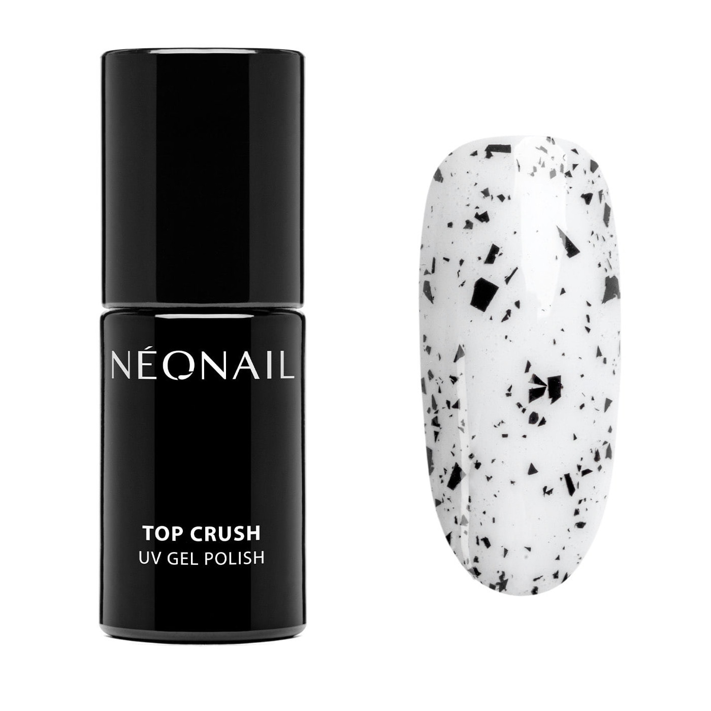 Top hybrydowy Top Crush Black Gloss 7,2ml Top hybrydowy Top Crush Black Gloss 7,2ml