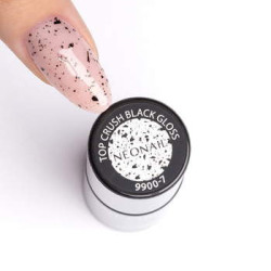 Top hybrydowy Top Crush Black Gloss 7,2ml Top hybrydowy Top Crush Black Gloss 7,2ml