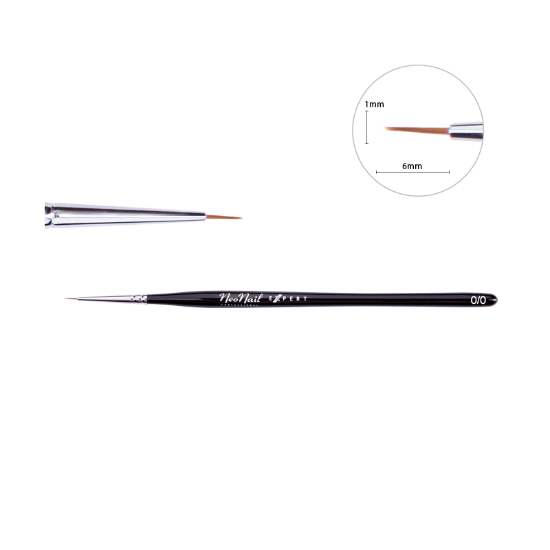 Pędzelek do zdobień NN Expert 0/0