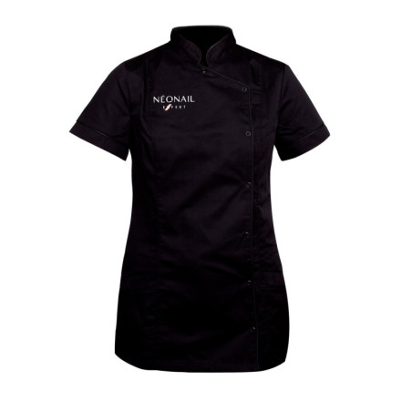 Fartuch kosmetyczny NEONAIL Expert czarny &ndash; roz. M