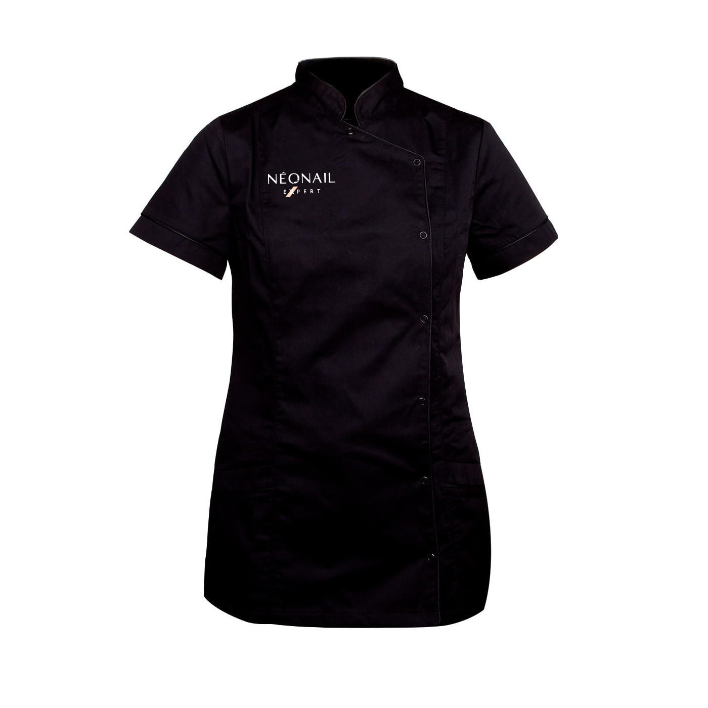 Fartuch kosmetyczny NEONAIL Expert czarny - roz. S
