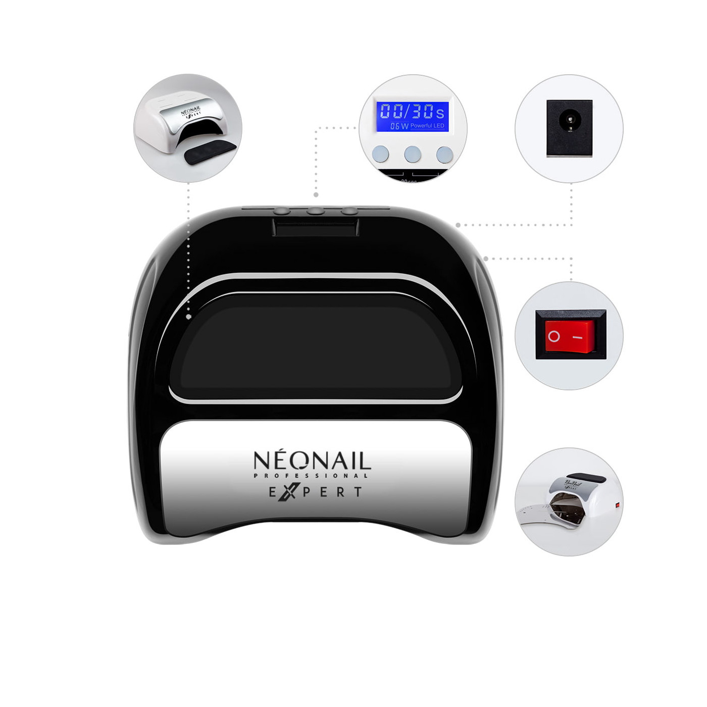 Lampa LED NN EXPERT 26W/48 - czarna