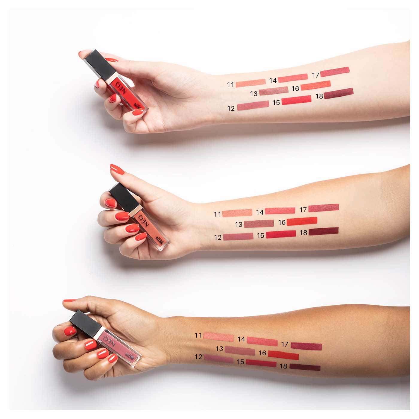 16 Pomadka matowa w płynie Matte Effect Lipstick Tulip