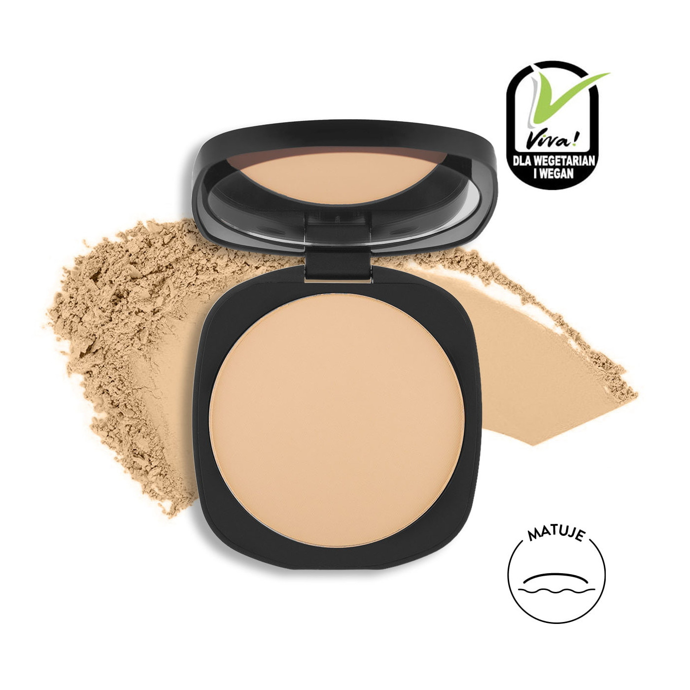 01 Puder prasowany Pro Skin Matte Pressed Powder
