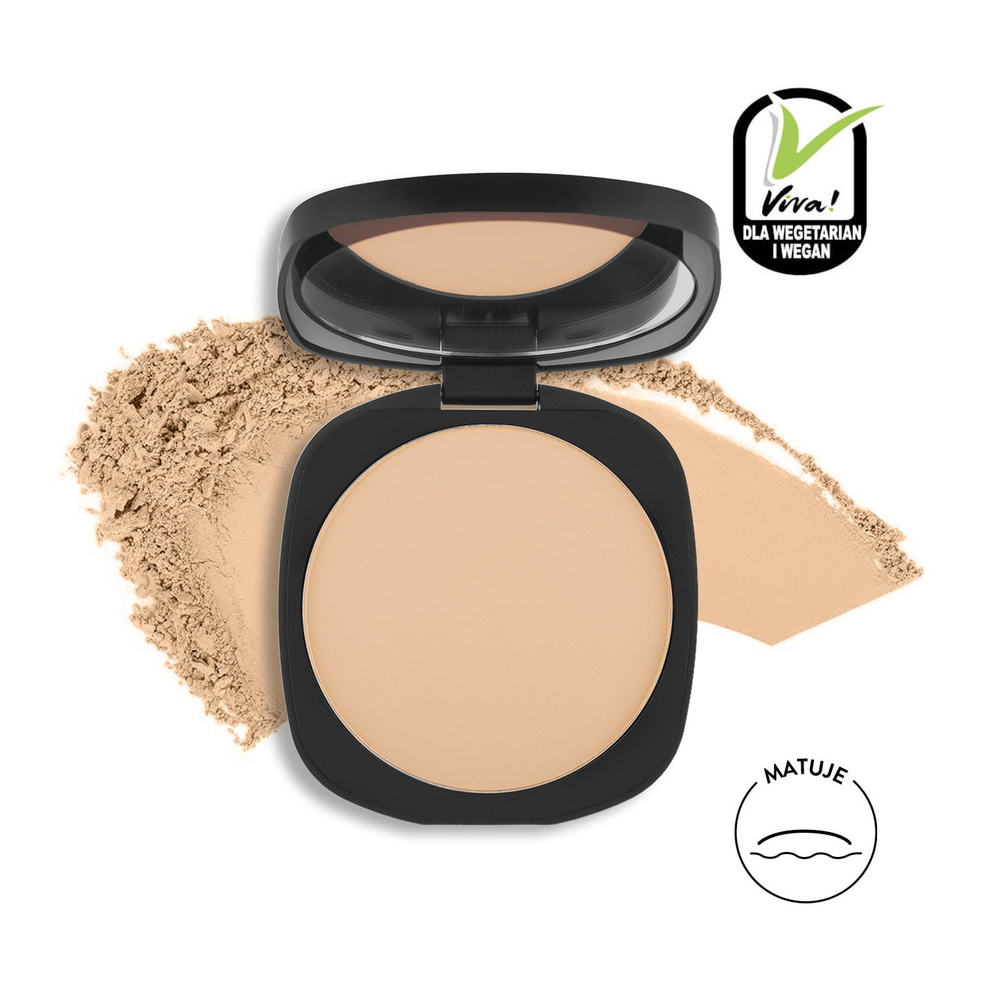 02 Puder prasowany Pro Skin Matte Pressed Powder