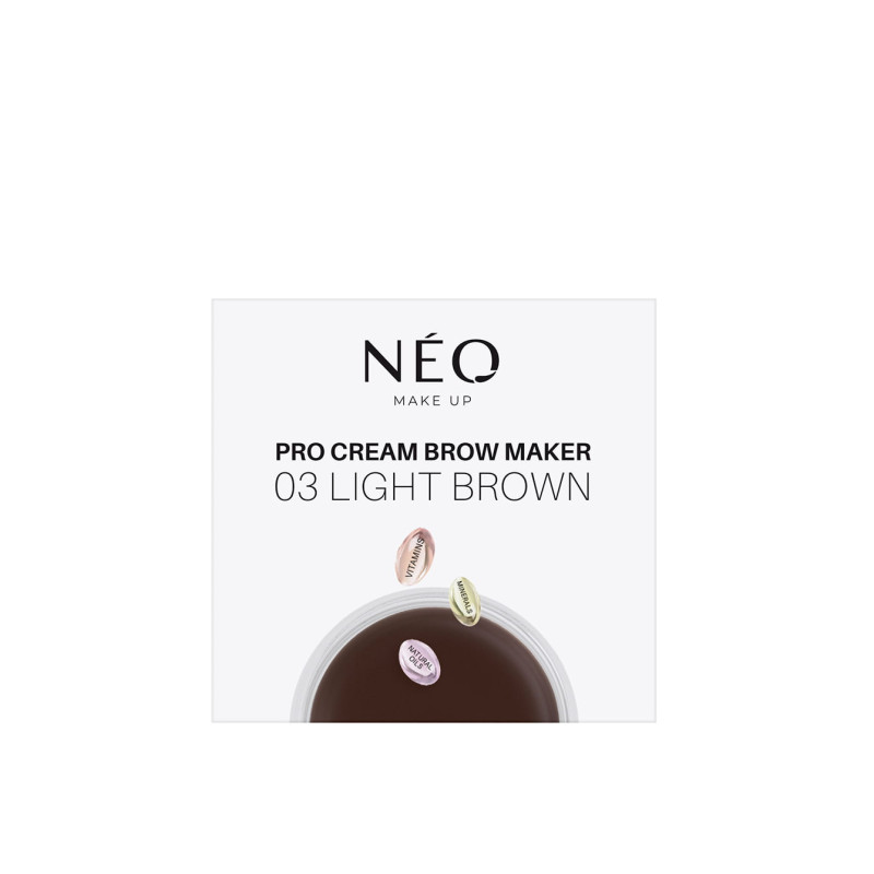 03 Pomada do brwi Pro Cream Brow Maker Light brown