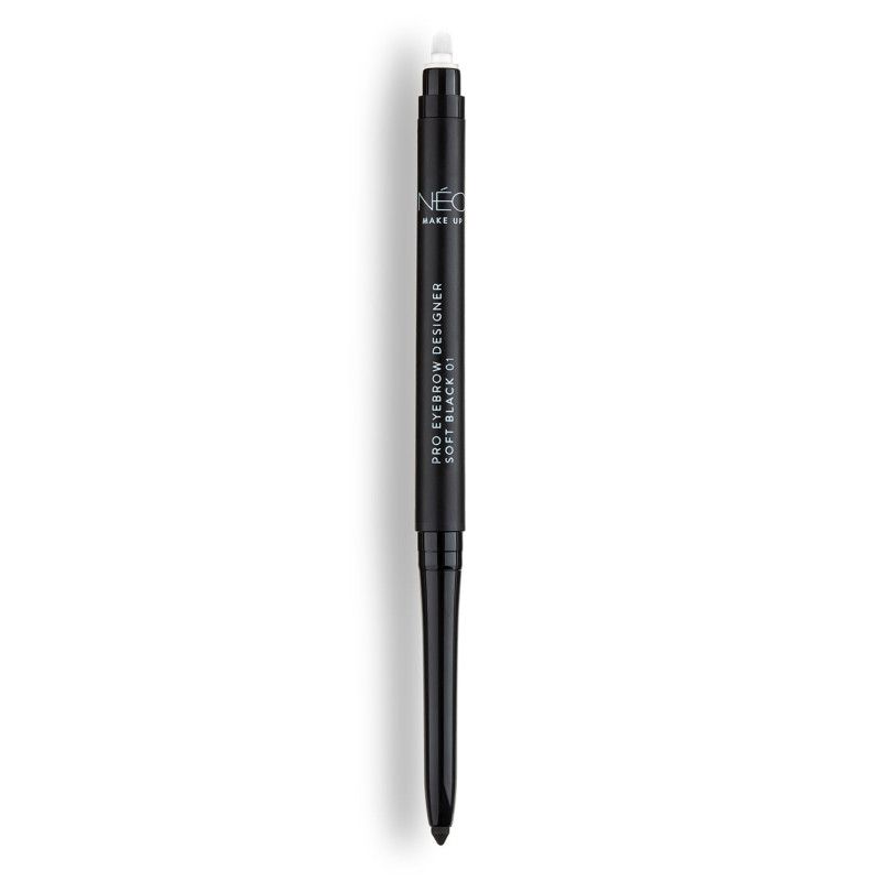 Kredka do brwi Pro Eyebrow Designer Soft black 01 (Outlet)