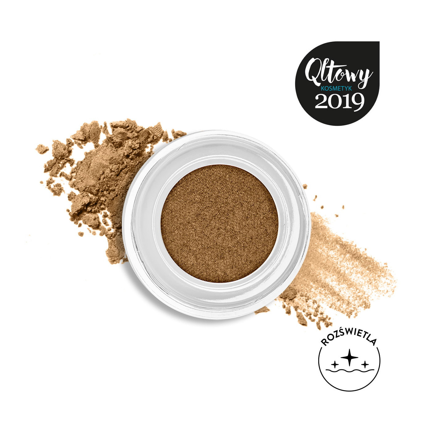 18 Cienie w kremie Pro Cream Glitter Sparkly Brown