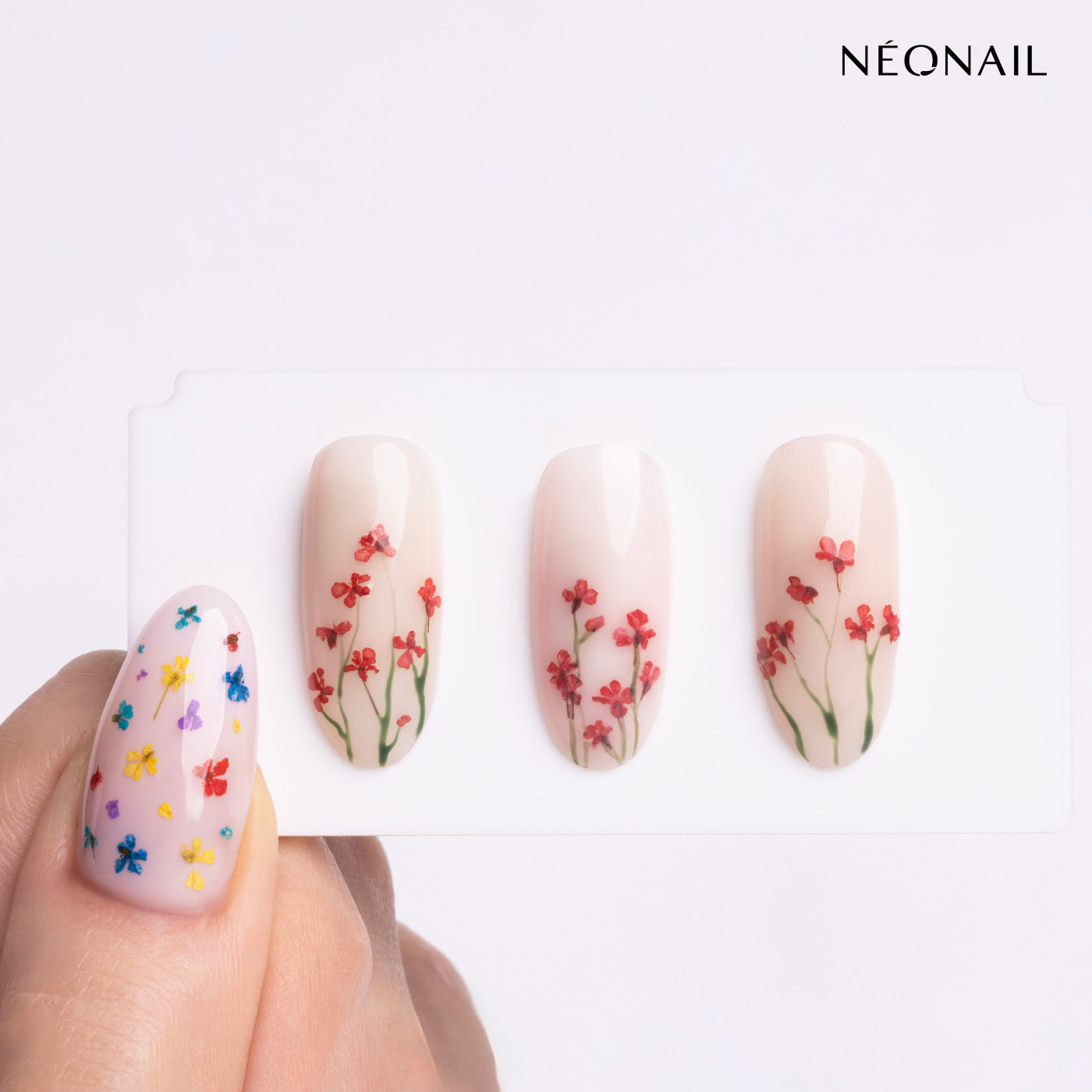 Ozdoba kwiaty 08 - Red