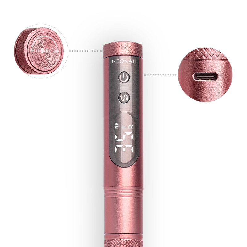 Frezarka do paznokci PEN R&oacute;żowa