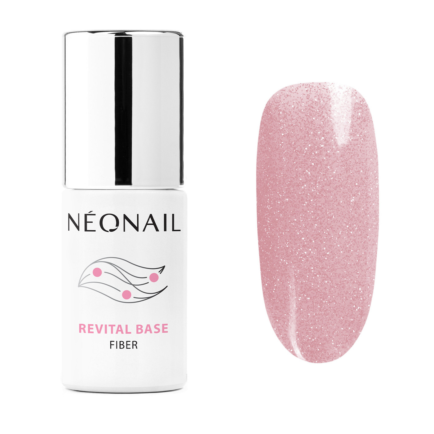 Baza hybrydowa Revital Base Fiber Blinking Cover Pink 7,2 ml