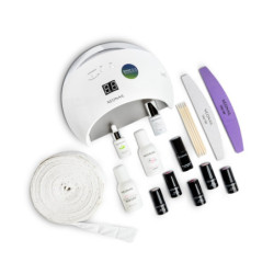 Zestaw do hybryd ADORABLE: 7 lakier&oacute;w + lampa LED 21W/48