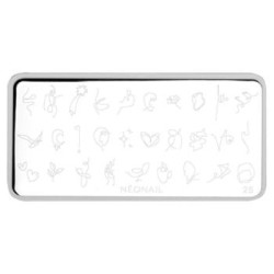 Blaszka do stempli 25