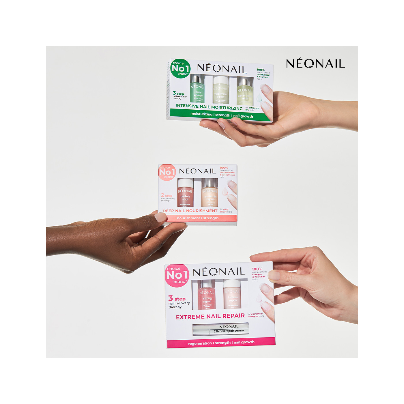 Zestaw na zniszczone i cienkie paznokcie