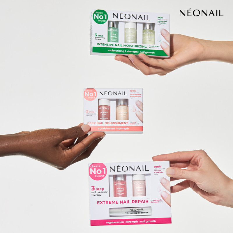 Zestaw na zniszczone i cienkie paznokcie