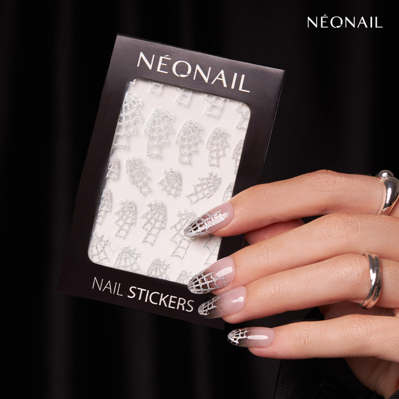 Naklejki na paznokcie Spider Webs 04