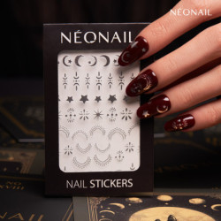 Naklejki na paznokcie Astro Silver 05