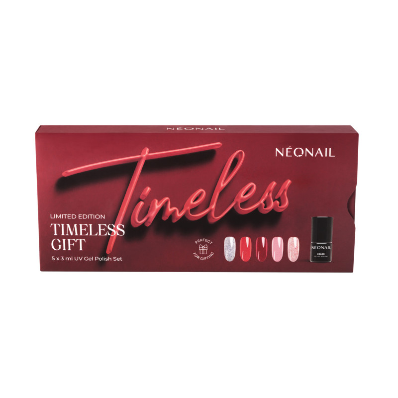 Zestaw 5 x lakier hybrydowy mini Timeless Gift