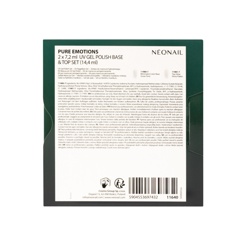 Zestaw baza i top hybrydowe Pure Emotions