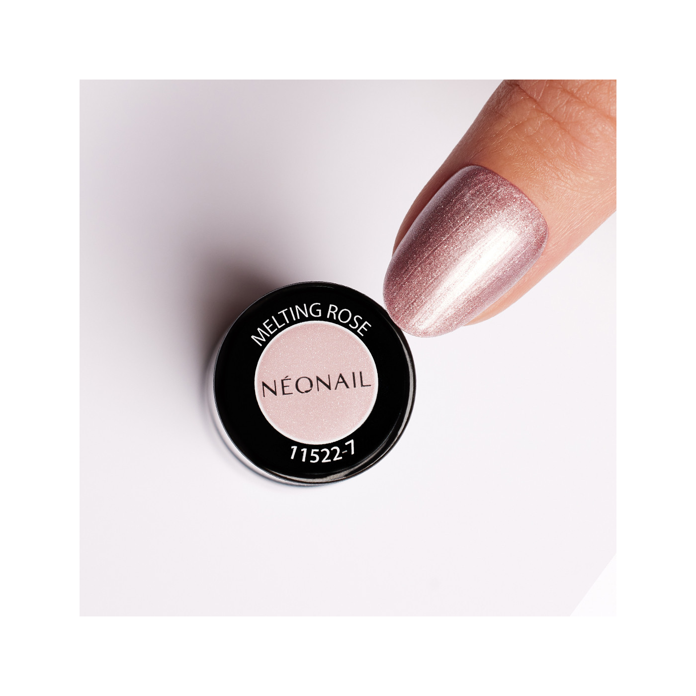 Lakier hybrydowy Melting Rose 7,2 ml