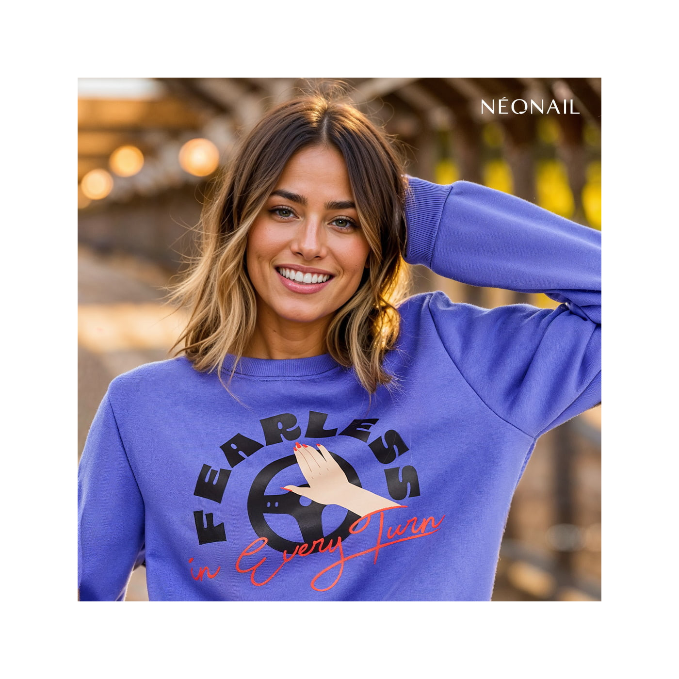 Bluza Fearless in Every Turn - Rozmiar XL