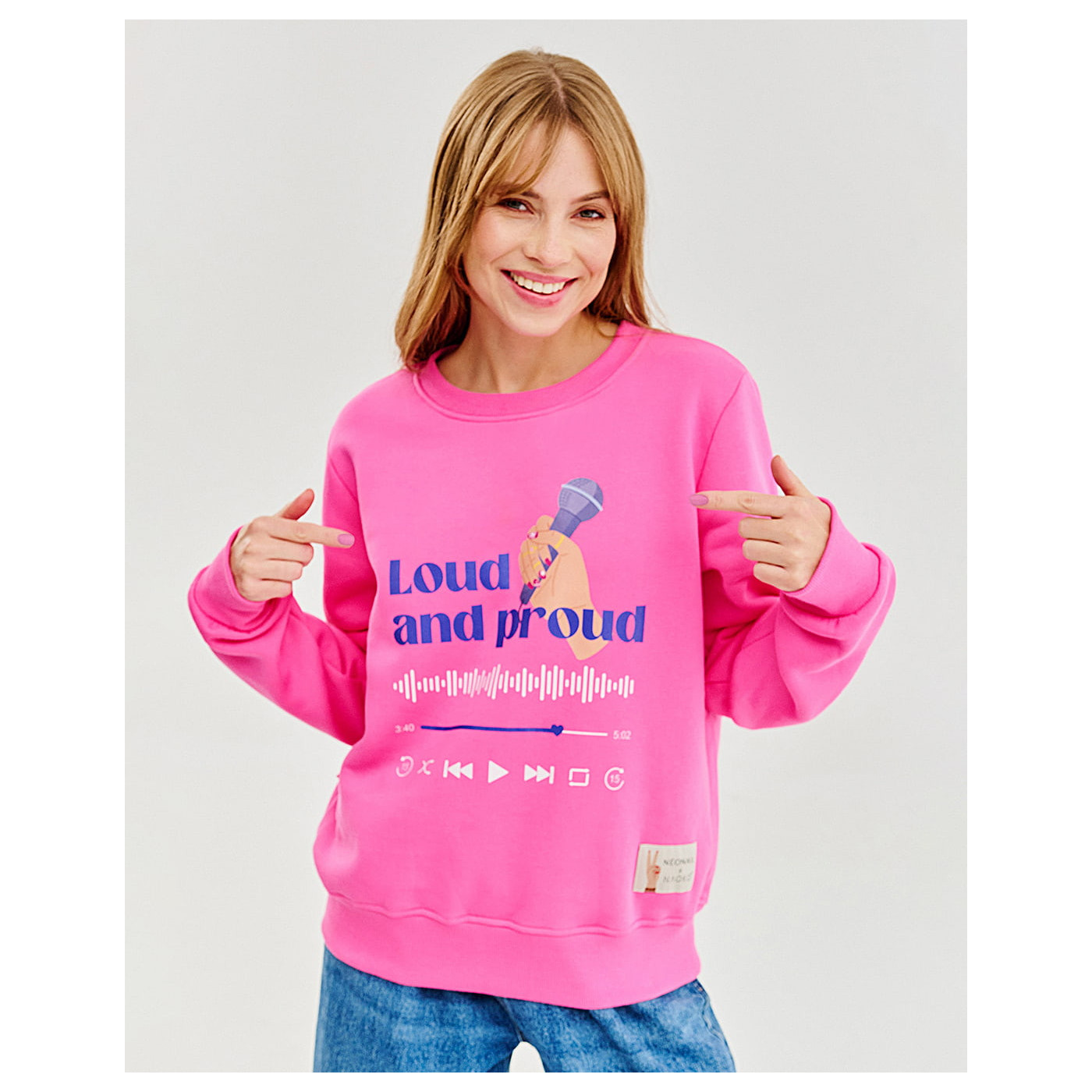 Bluza Loud and proud - Rozmiar S