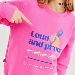 Bluza Loud and proud - Rozmiar L