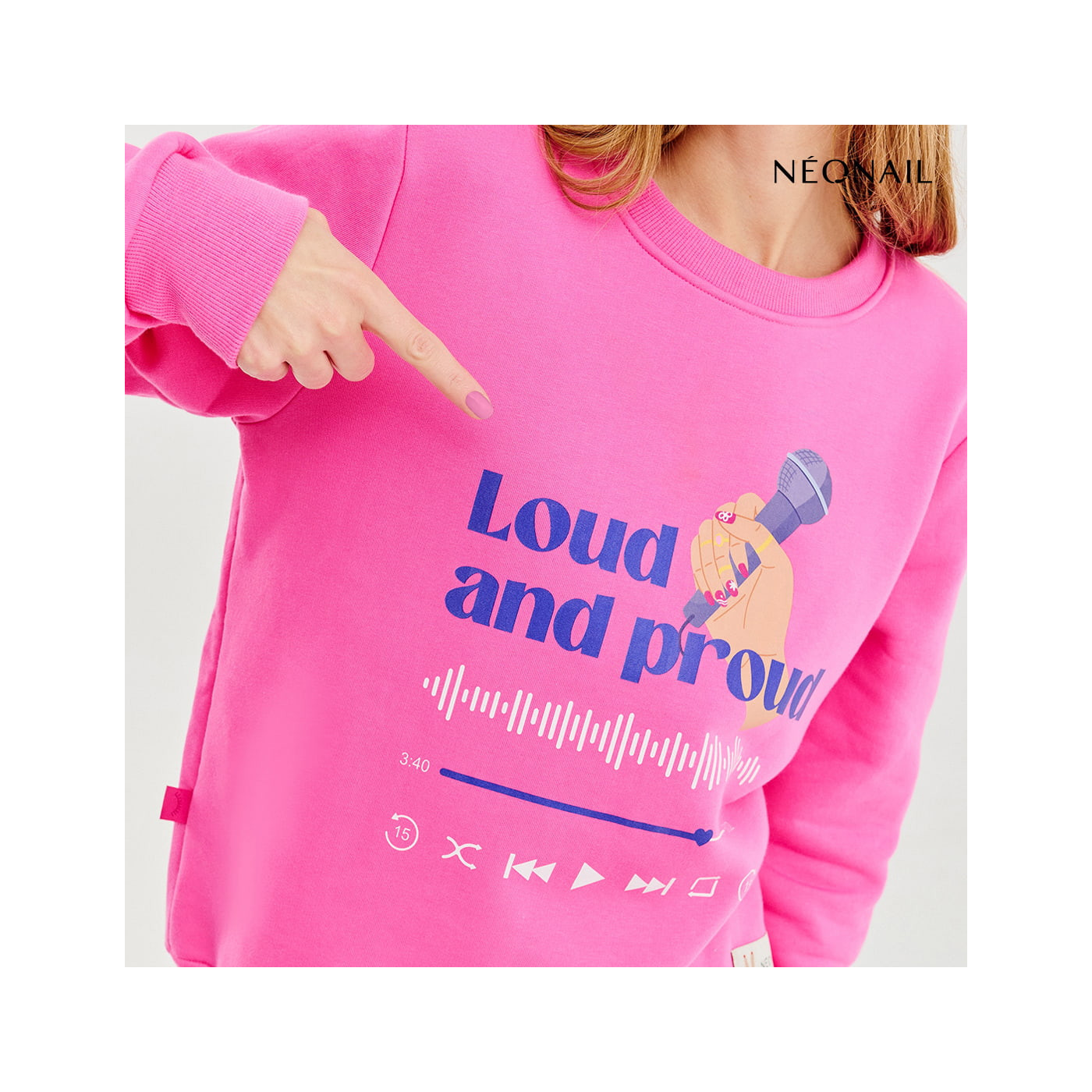 Bluza Loud and proud - Rozmiar XL