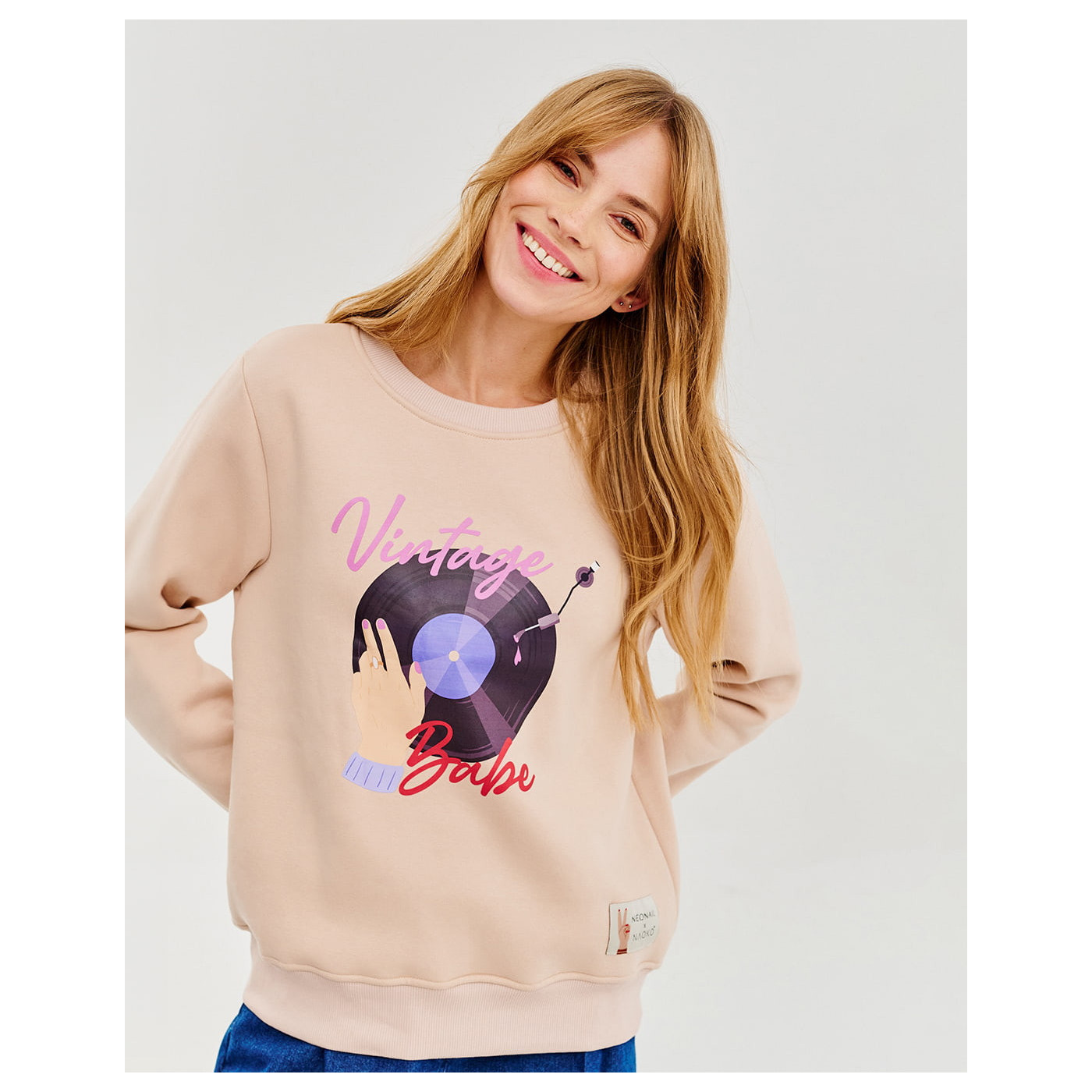 Bluza Vintage Babe - Rozmiar XS