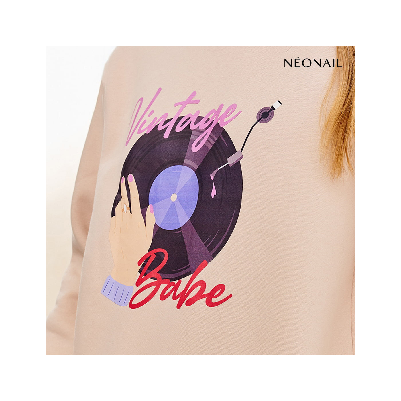 Bluza Vintage Babe - Rozmiar L