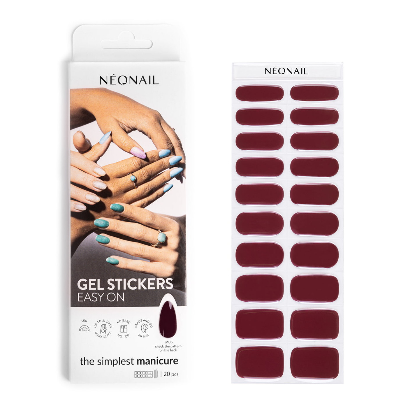 Naklejki GEL STICKERS EASY ON M05