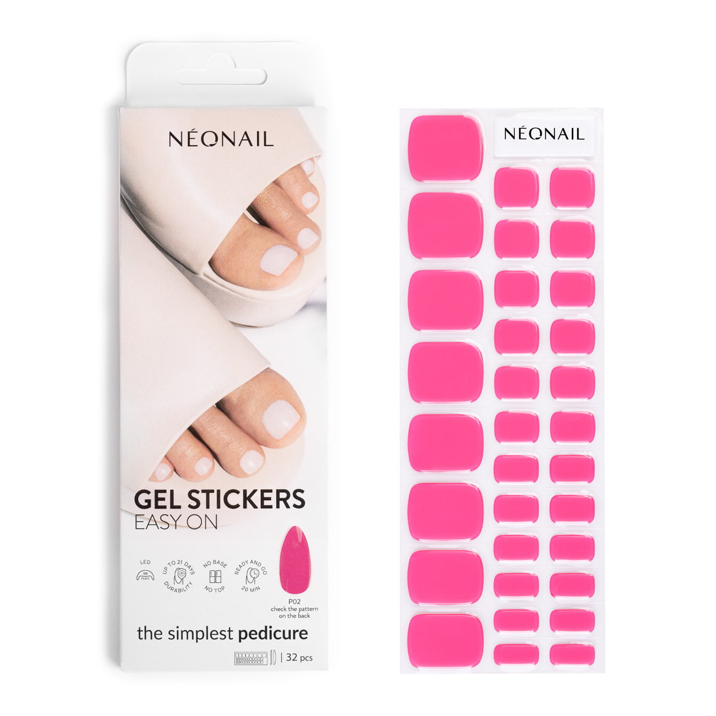 Naklejki GEL STICKERS EASY ON P02