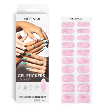 Naklejki GEL STICKERS EASY ON M13