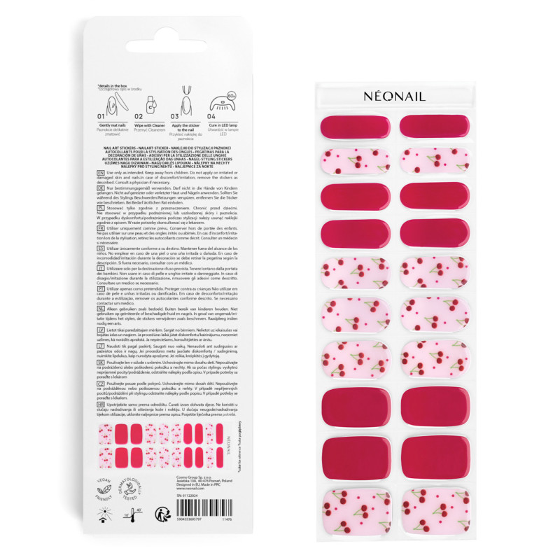 Naklejki GEL STICKERS EASY ON M15