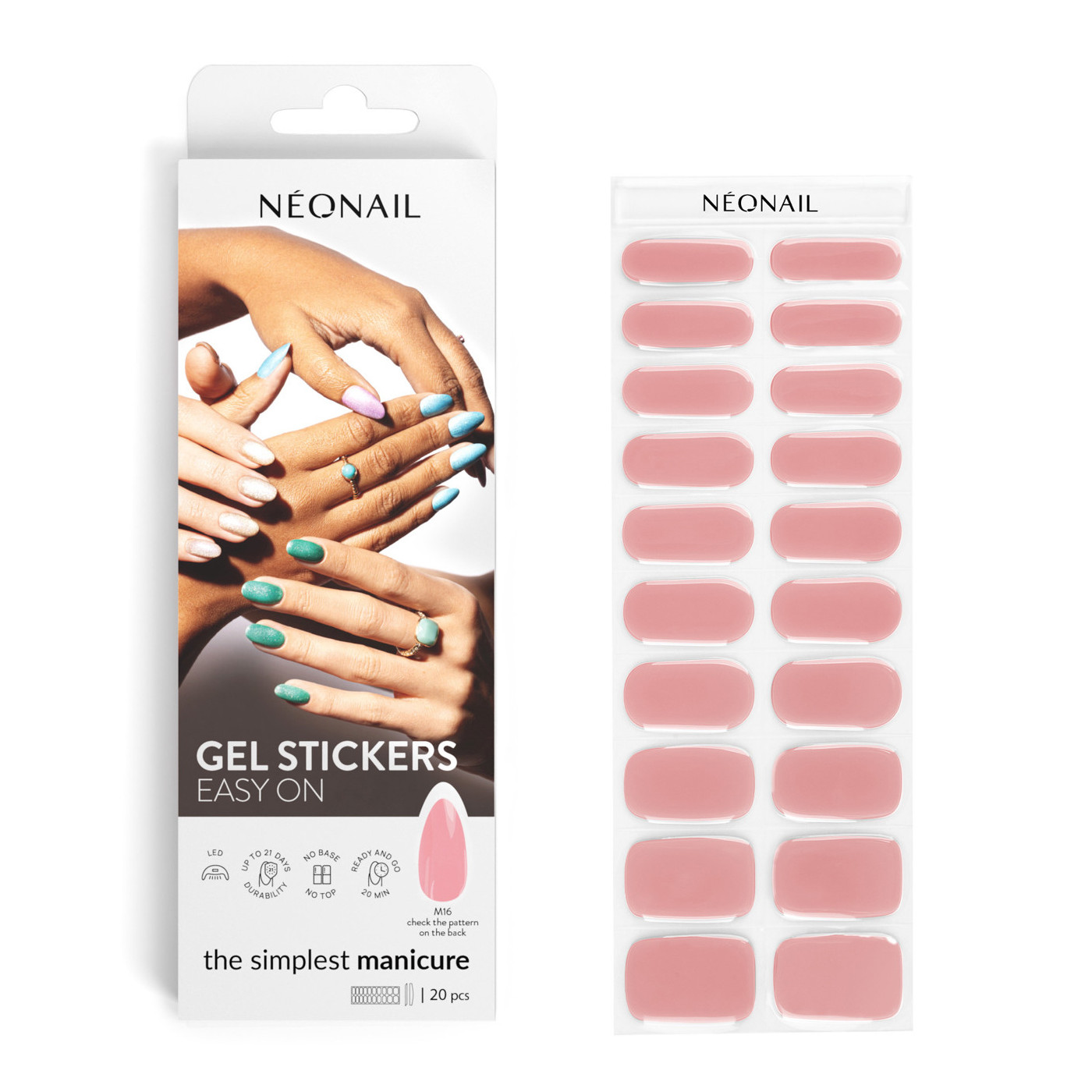 Naklejki GEL STICKERS EASY ON M16