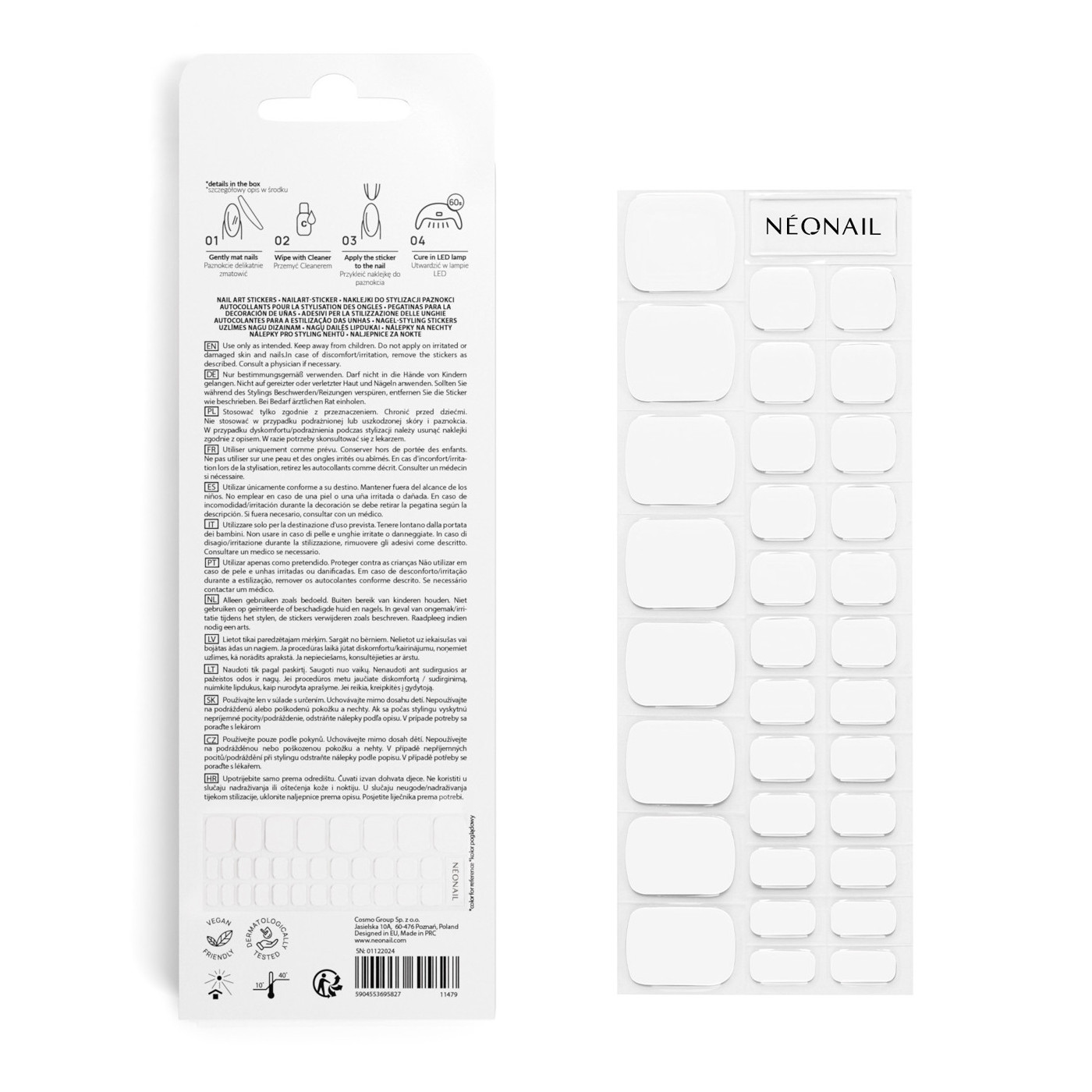 Naklejki GEL STICKERS EASY ON P04