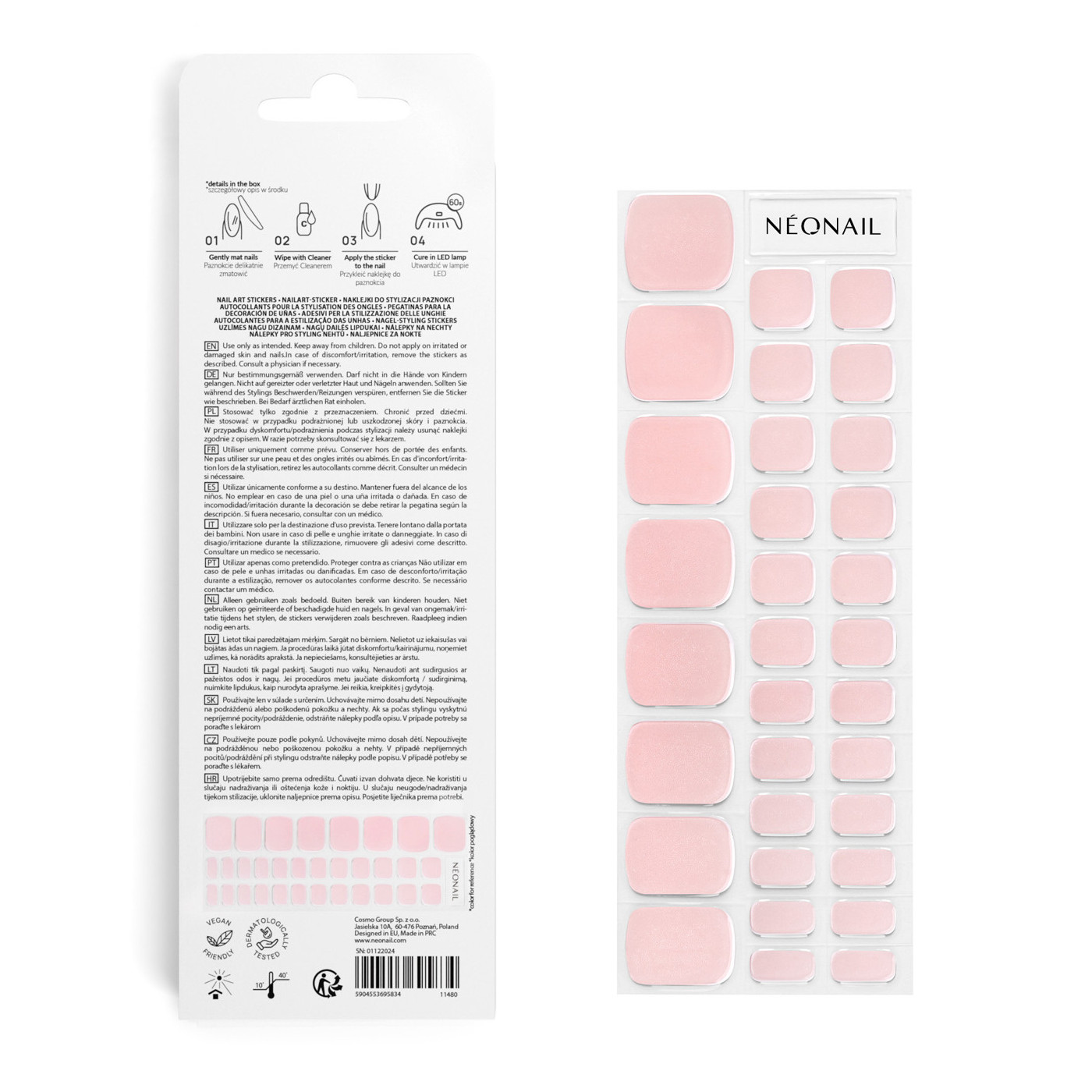 Naklejki GEL STICKERS EASY ON P05