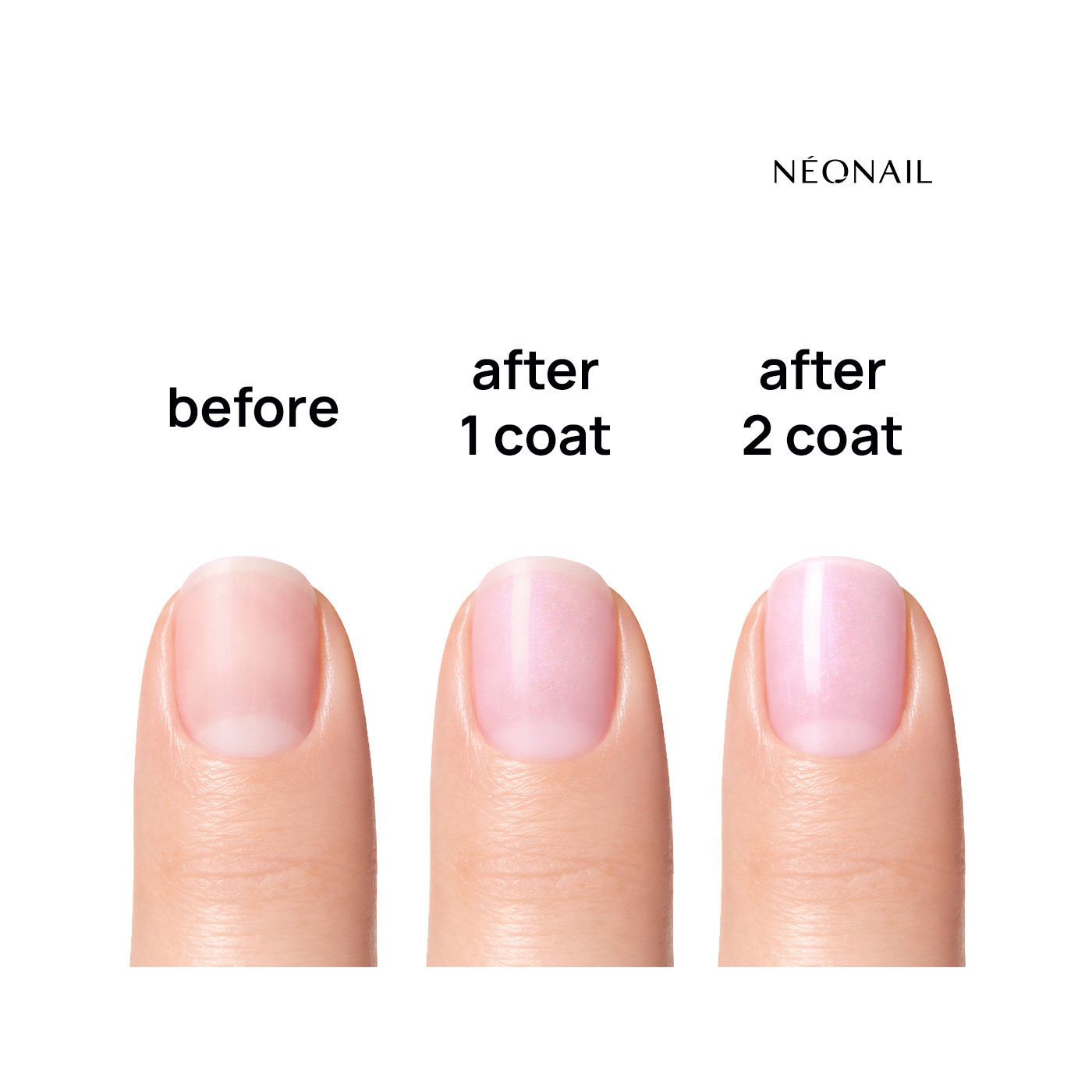 Regenerująca odżywka do paznokci Rescue Glow Tint 3in1 Nail Conditioner Glitter Violet