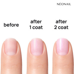 Regenerująca odżywka do paznokci Rescue Glow Tint 3in1 Nail Conditioner Glitter Violet