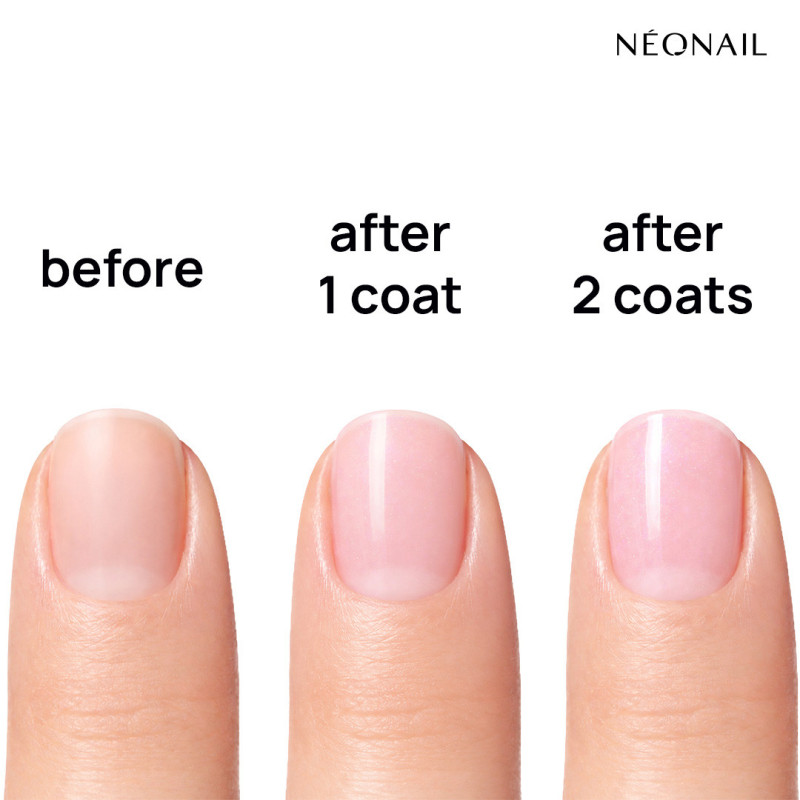 Regenerująca odżywka do paznokci Rescue Glow Tint 3in1 Nail Conditioner Glitter Rose