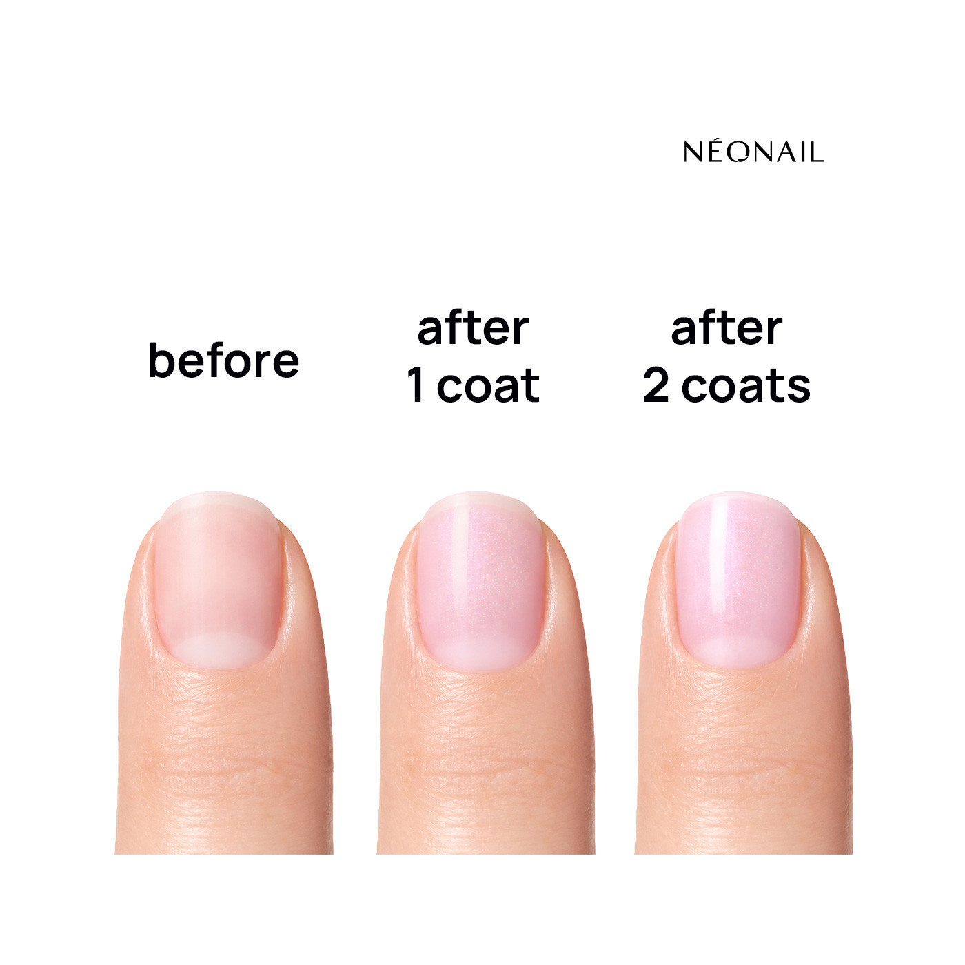 Regenerująca odżywka do paznokci Rescue Glow Tint 3in1 Nail Conditioner Glitter Violet